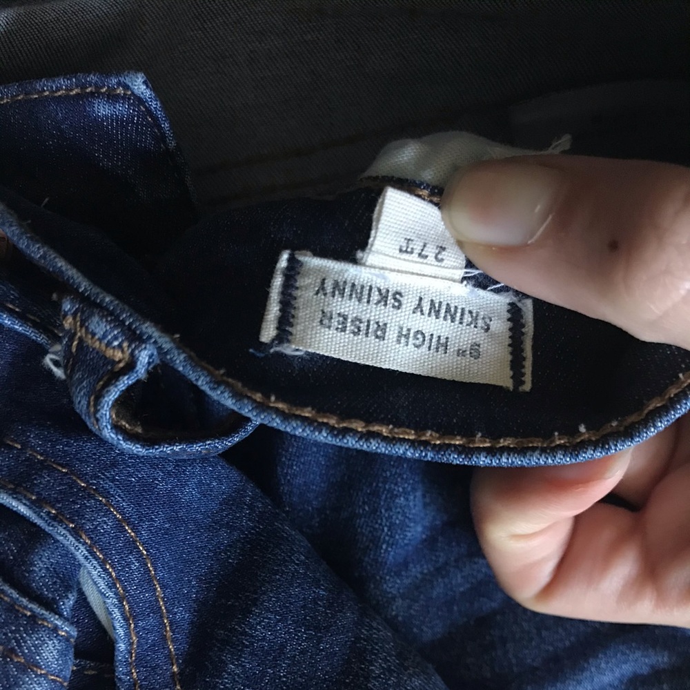 27T Madewell skinny jeans medium wash soft